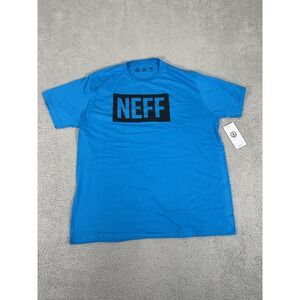 Neff Shirt Mens Extra Large Blue Graphic Tee T-Shirt‎ Skateboarding Streetwear